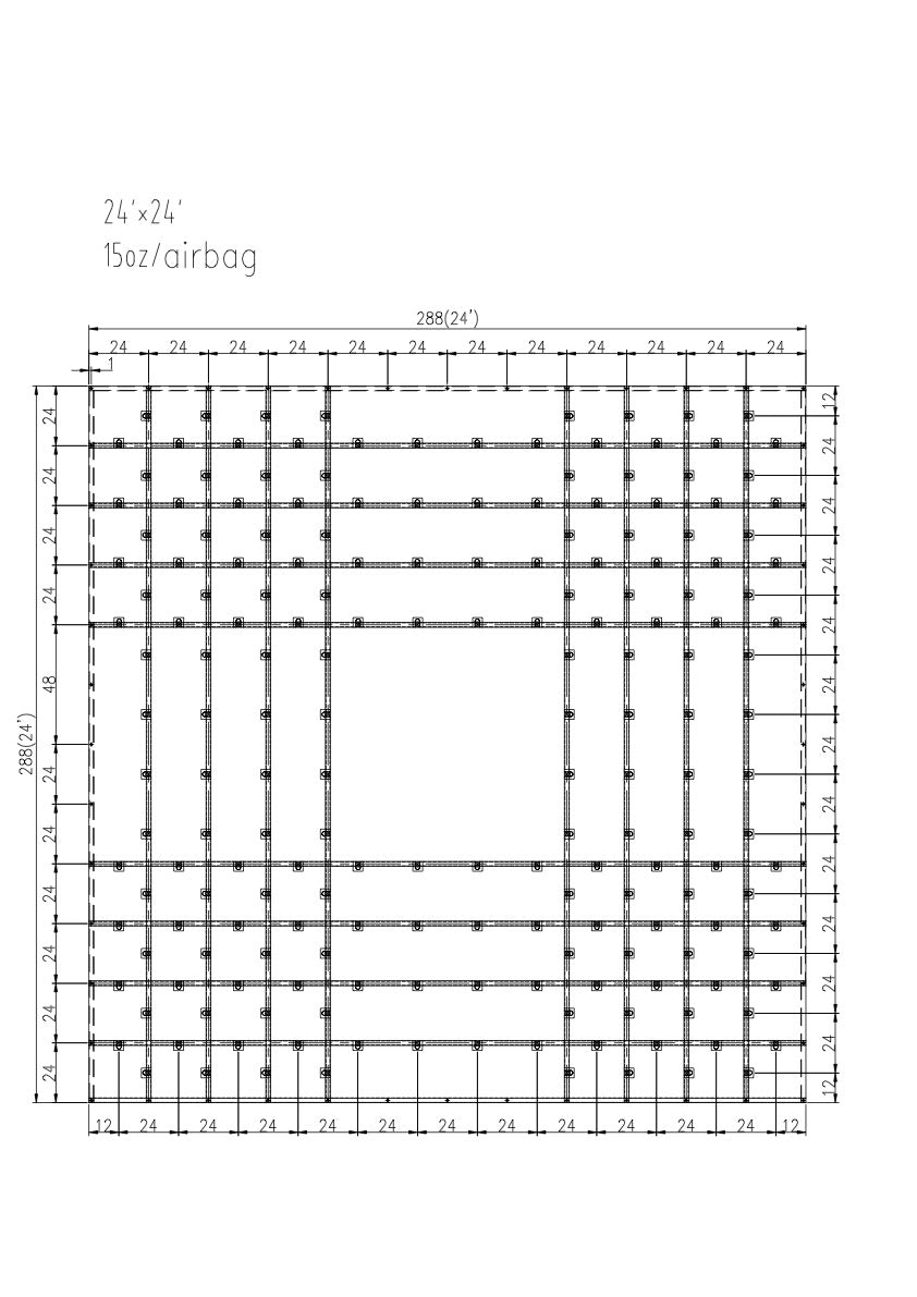 24' x 24' Machinery Tarp