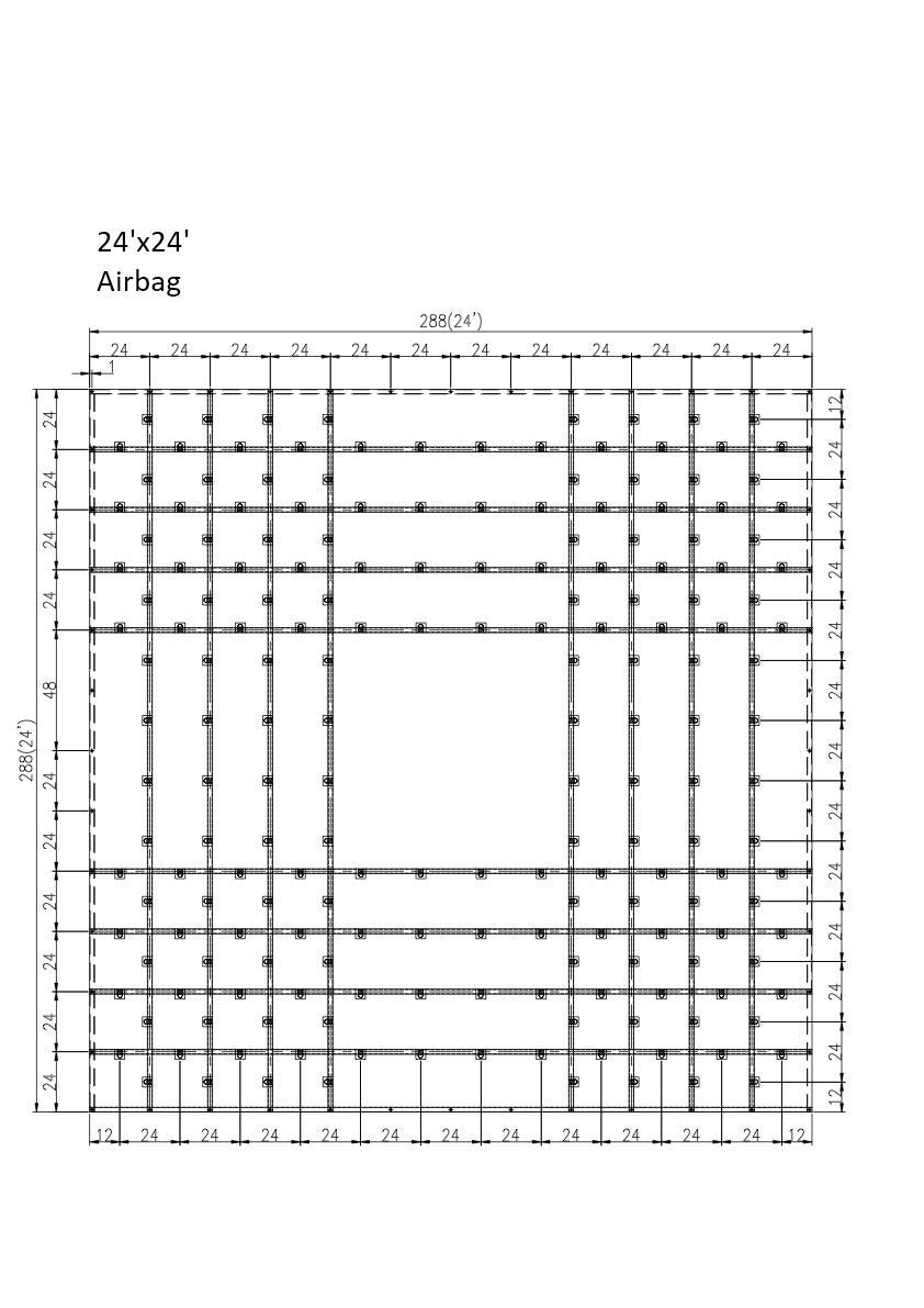 24' x 24' Machinery Tarp
