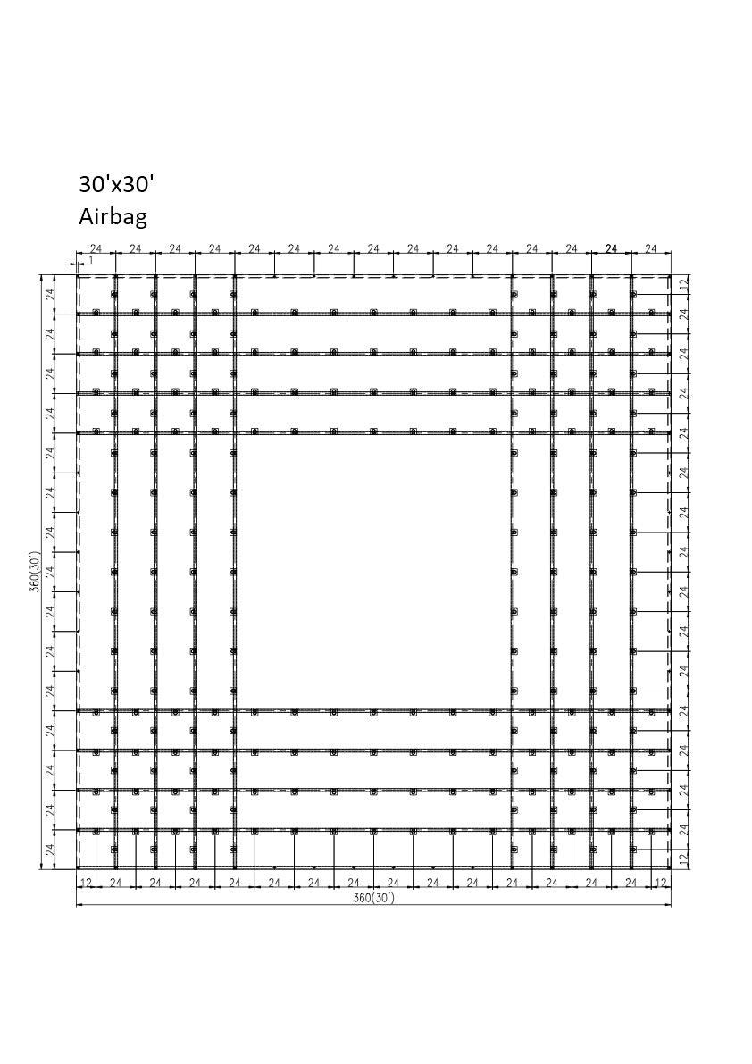 30' x 30' Machinery Tarp