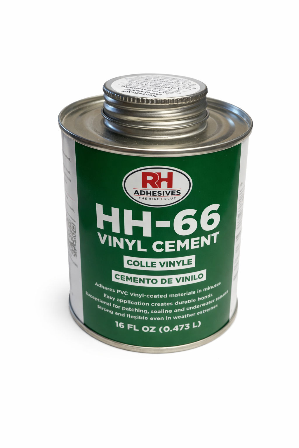 Tarp Repair Kit - HH-66 Vinyl Cement + 1/2 Yard Vinyl