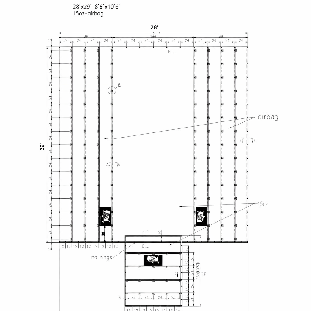 10' drop for 53' trailer
